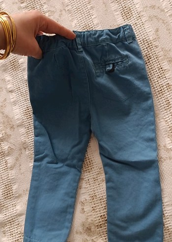 Erkek Çocuk Mavi Denim Pantolon - Görsel 4