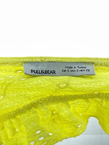 s Beden sarı Renk Pull and Bear Bluz %70 İndirimli.