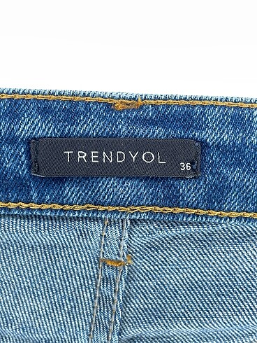 36 Beden lacivert Renk Trendyol & Milla Jean / Kot %70 İndirimli.