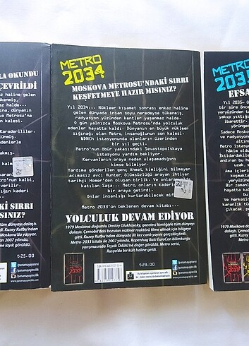  Beden Bilim kurgu kitabı Metro serisi