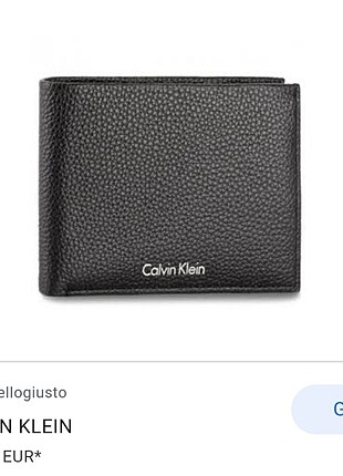Calvin Klein orjinal 0 yumuşak deri siyah erkek cüzdan