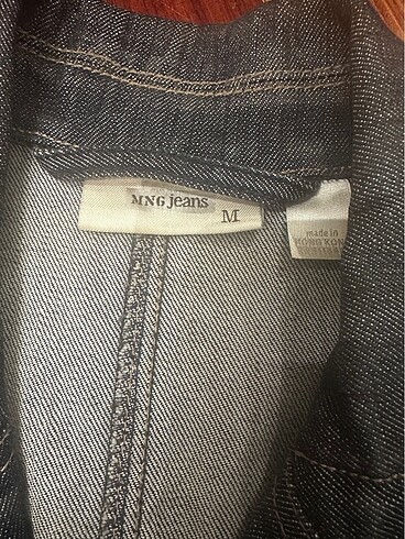 m Beden mavi Renk Mango denim ceket .