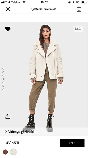 Bershka biker