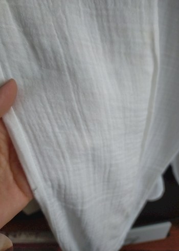 Erkek Beyaz Bohem Düğmeli Pijama Takımı - Görsel 14