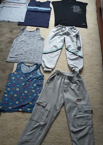 Baskılı Gri Erkek Çocuk Atlet - Görsel 18