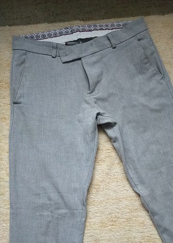 Gri erkek Denim  Pantolon - Görsel 4