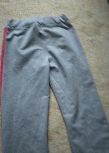 Kız Çocuk Gri Rahat Eşofman Takımı - Görsel 9