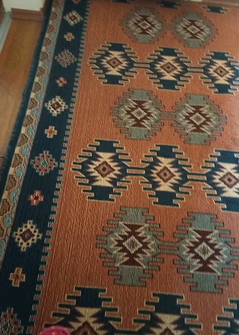 Çok Renkli Desenli Geleneksel Halı yolluk - Görsel 9