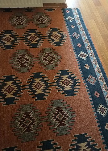 Çok Renkli Desenli Geleneksel Halı yolluk - Görsel 8