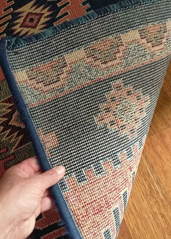 Çok Renkli Desenli Geleneksel Halı yolluk - Görsel 5