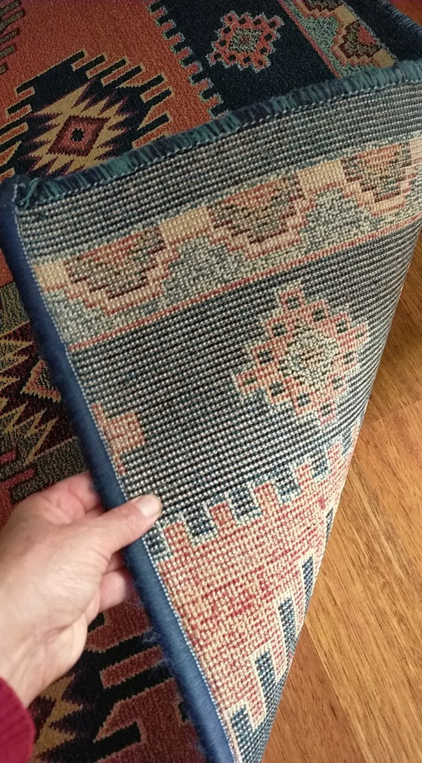 Çok Renkli Desenli Geleneksel Halı yolluk - Görsel 5