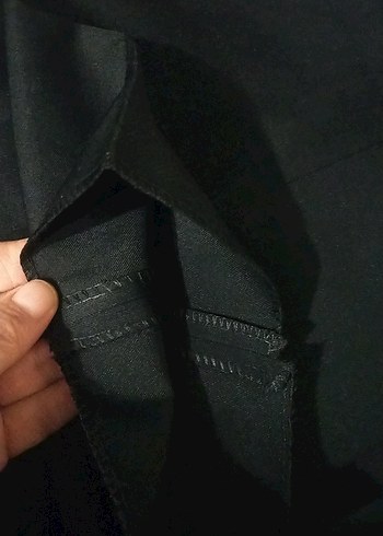 erkek Siyah Kumaş Pantolon - Görsel 8