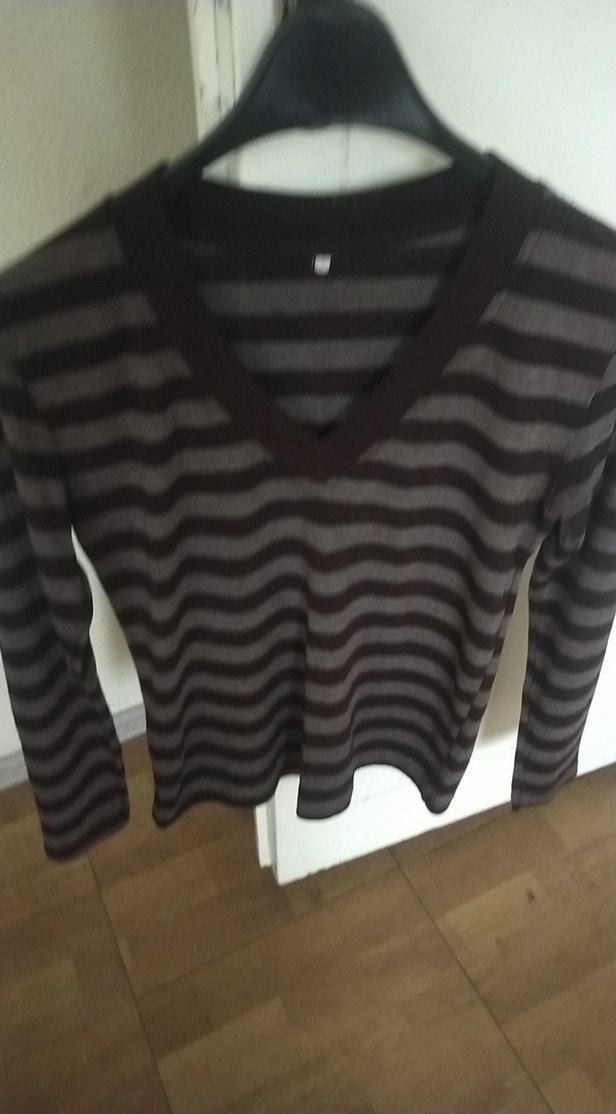 Gri Düğmeli Uzun Kollu Triko Hırka - Görsel 3