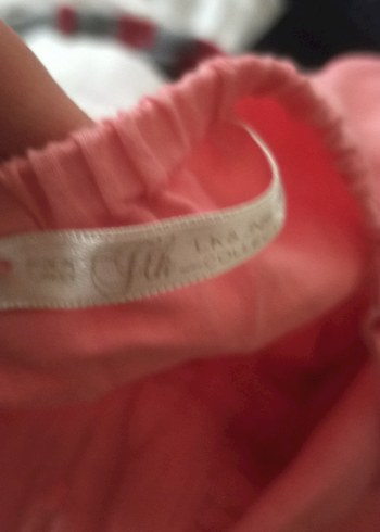 Pembe Keten Bohem askılı Uzun Elbise - Görsel 13