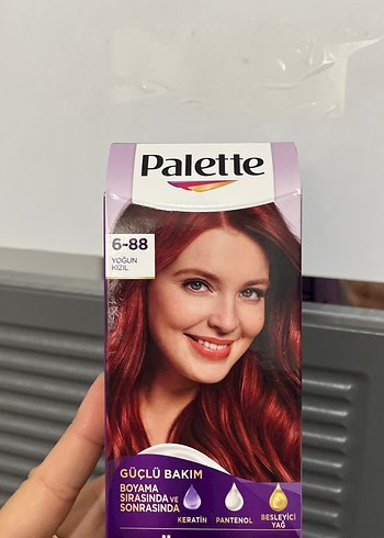 Palette Yoğun Kızıl Saç Boyası 6-88 4-88