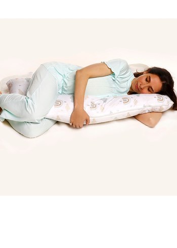 Gri Desenli Hamile ve Emzirme Yastığı - Görsel 2
