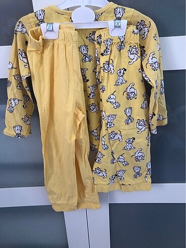 24-36 Ay Beden Kız çocuk pijama takımı