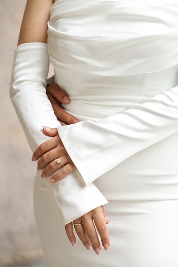 Nikah dış çekim elbisesi