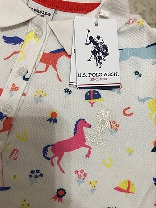 11-12 Yaş Beden U.S Polo Assn. Etiketli tshirt