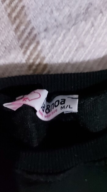 m Beden siyah Renk sweatshirt