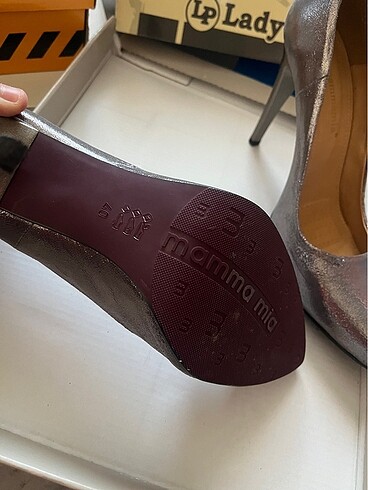 Diğer Bordo stiletto