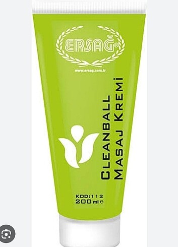 Ersağ masaj kremi 