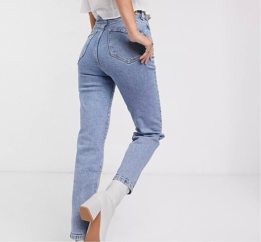 Stradivarius slim fit mom jean