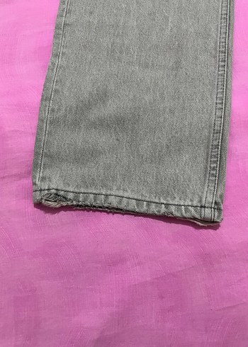 Düğmeli Siyah Dar Kesim Kadın Kot Pantolon - Görsel 15