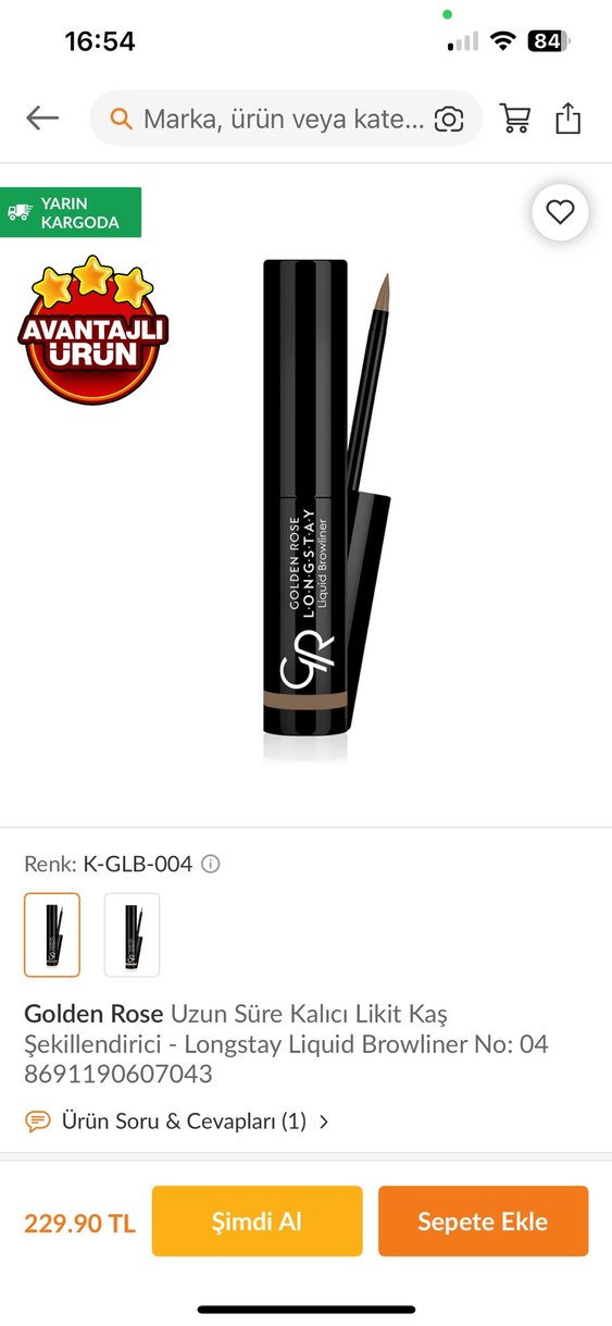 Brown kaş likiti - Görsel 3