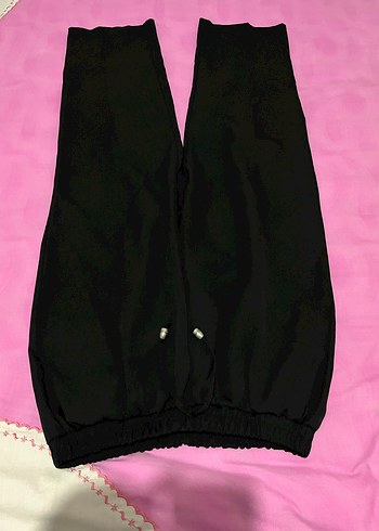 Düğmeli, Normal Boy kadın pantalonlarıSiyah - Görsel 16