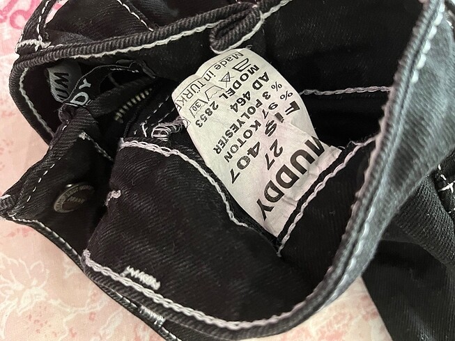 xs Beden mavi Renk Kot jean