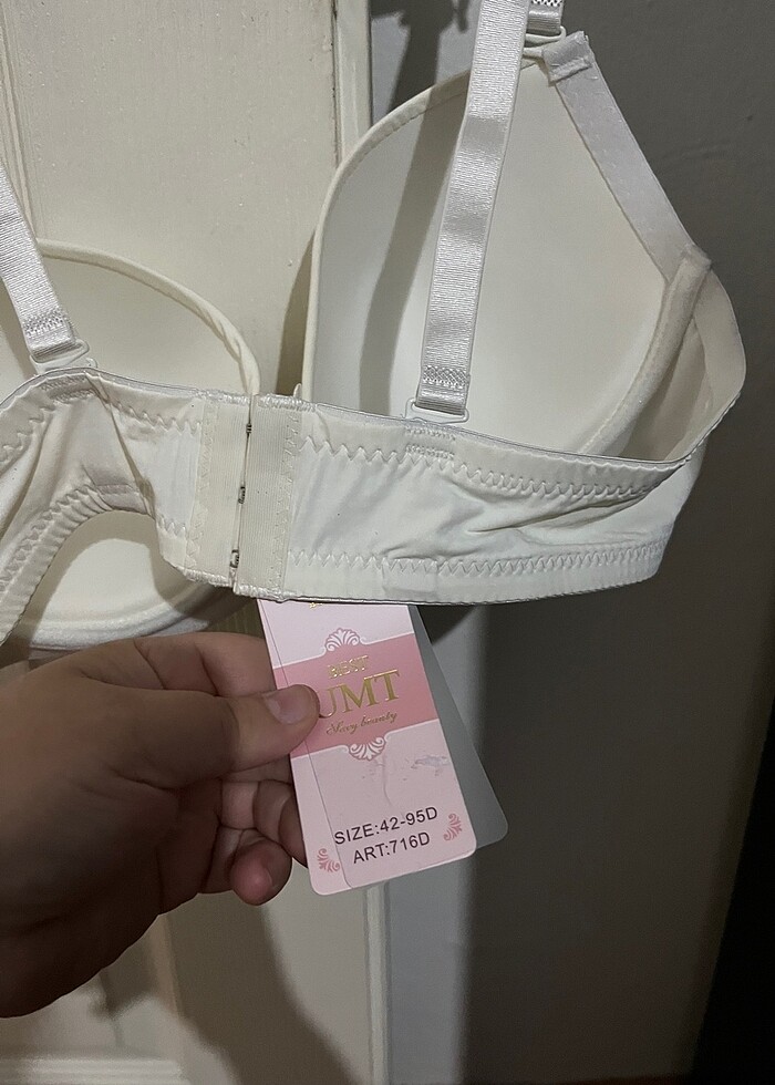 Krem renk sütyen - Görsel 3