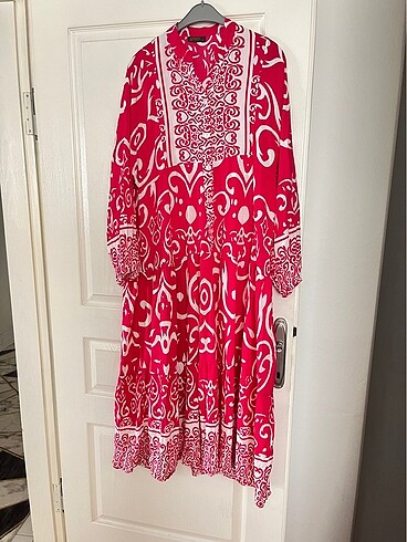 Günlük uzun elbise - Görsel 6