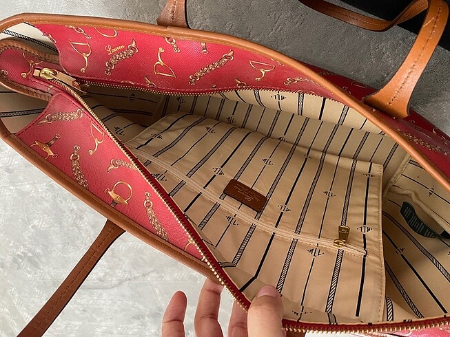 Beden bordo Renk Ralph Lauren Çanta