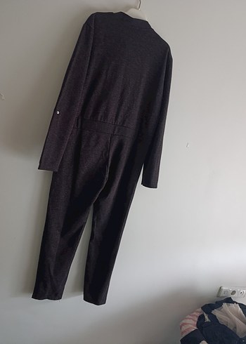 Kahverengi  Fermuarlı  Tulum - Görsel 3