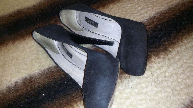 inci platform topuklu ayakkabı