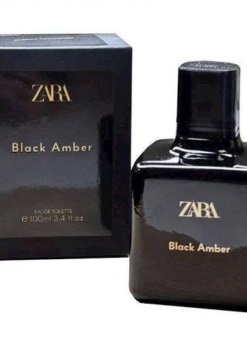 Beden ZARA Black Amber Lüks Parfüm 100ml