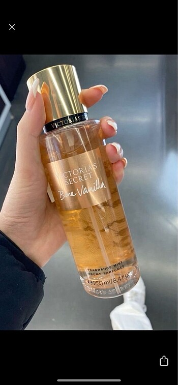 Victoria secret bare vanilla vücut spreyi