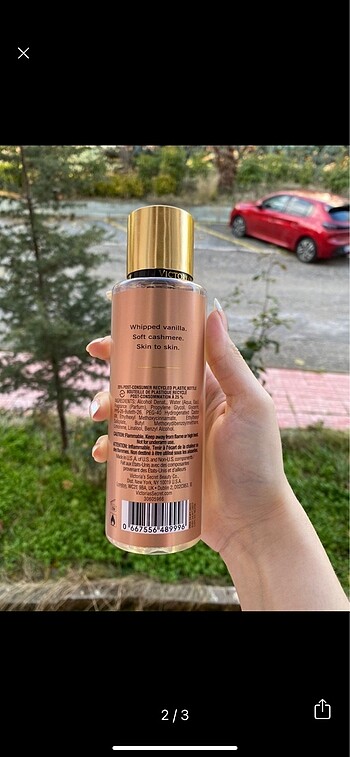  Beden Victoria secret bare vanilla vücut spreyi