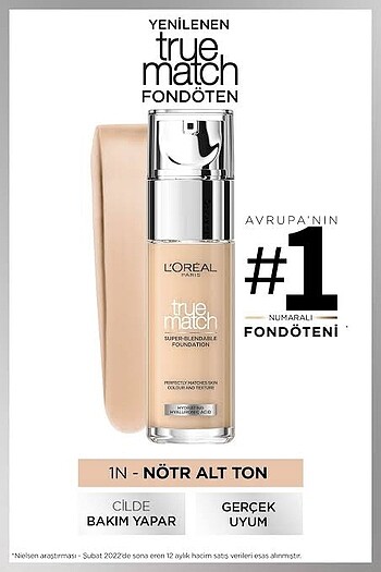 Loreal Paris True Match Fondoten