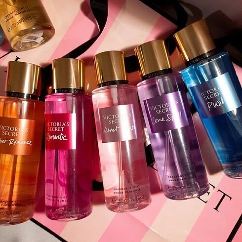 Beden Renk Victoria secret orjinal vücut spreyleri