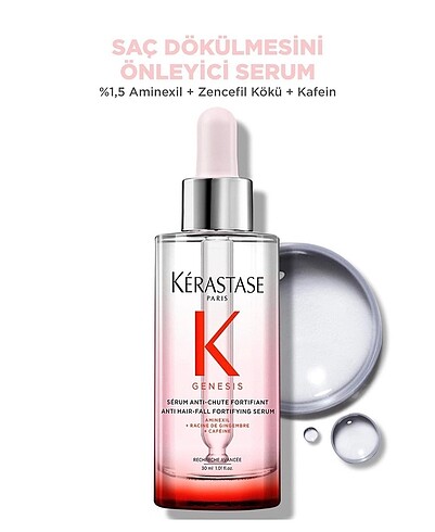 Kerastase saç dökülme engelleyici lüks serum