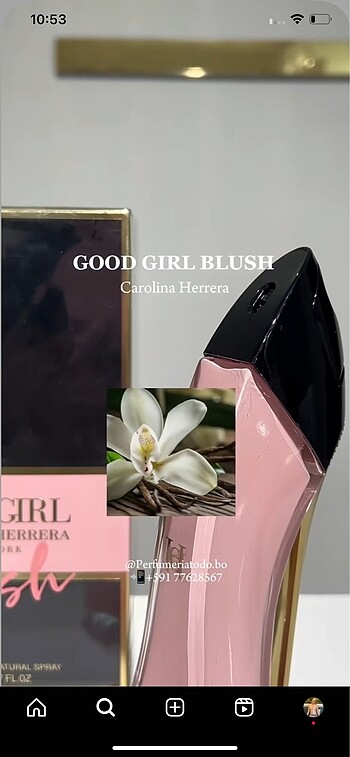 Victoria s Secret Carolina herrera good girl blush lüks parfüm