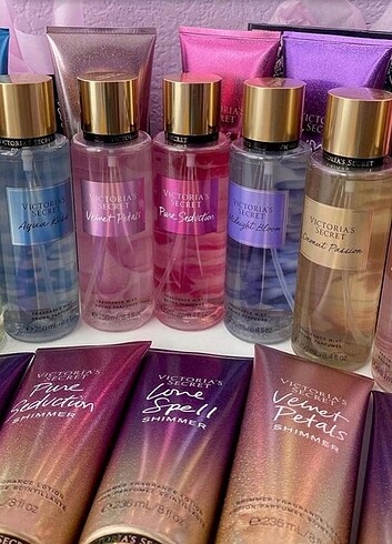 Victoria s Secret Victoria secret body sprey ve losyonlar