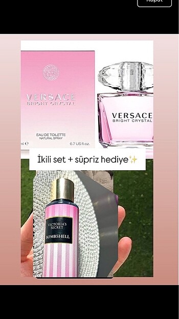 Versace ve narciso set