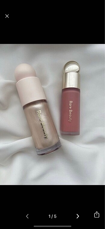 Rare beauty orjinal allık ve highlighter