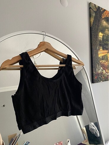 Trendyol & Milla Siyah esnek spor bralet pamuklu