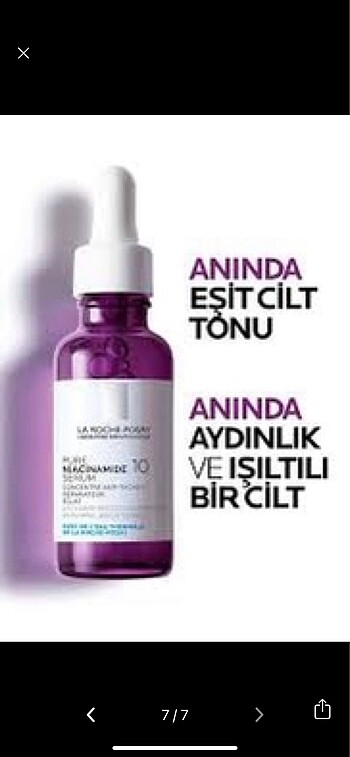 Beden Renk La roche Niacinamide serum