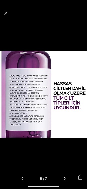 Beden La roche Niacinamide serum
