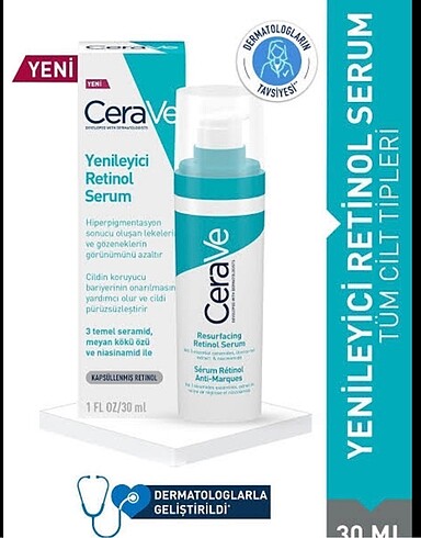 CeraVe yenileyici retinol serum